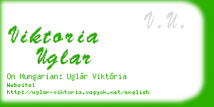 viktoria uglar business card