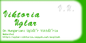 viktoria uglar business card